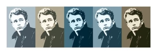 Reprodukcja PYRAMID POSTERS James Dean (Jacket), 33x95 cm Pyramid Posters