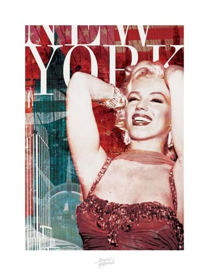 Reprodukcja PYRAMID POSTERS Marilyn Monroe (New York) - Bernard Of Hollywood, 60x80 cm Pyramid Posters