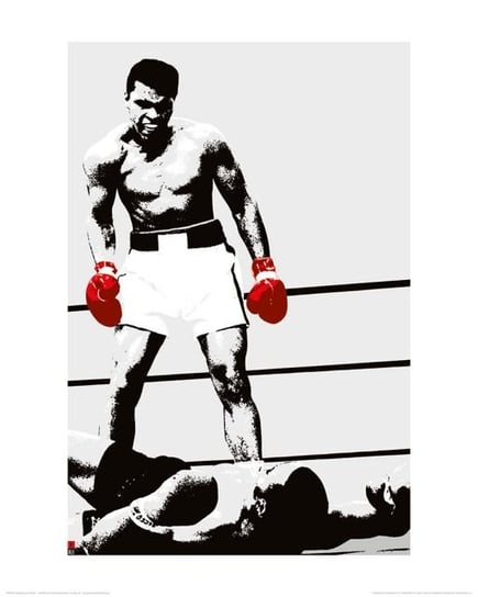 Reprodukcja PYRAMID POSTERS Muhammad Ali (Rękawice), 40x50 cm Muhammad Ali