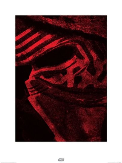 Reprodukcja PYRAMID POSTERS Star Wars The Force Awakens Kylo Ren Mask, 60x80 cm Star Wars gwiezdne wojny