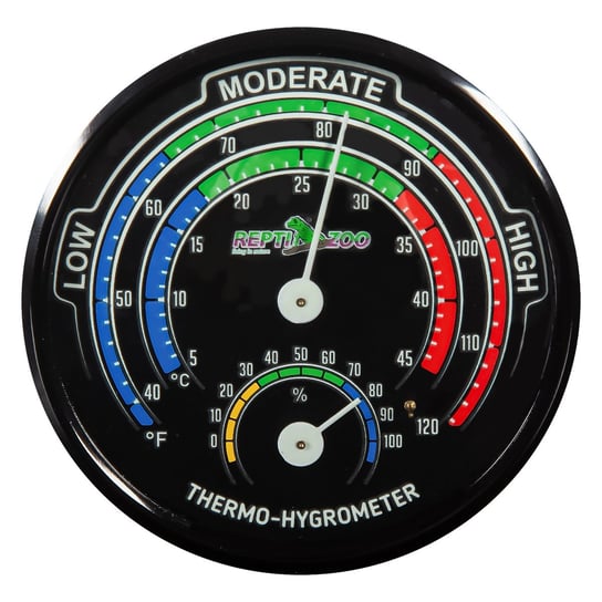 Repti-Zoo Glowing Thermo / Hygrometer - Świecący W Nocy Termometr I Higrometr REPTI-ZOO