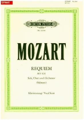 Requiem d-Moll KV 626 / SmWV 105 / URTEXT Mozart Wolfgang Amadeus