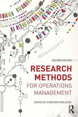 Research Methods for Operations Management Karlsson Christer