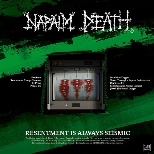 Resentment is Always Seismic - a final throw of Throes Napalm Death