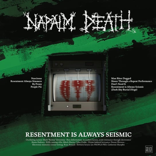 Resentment Is Always Seismic - A Final Throw Of Throes Napalm Death