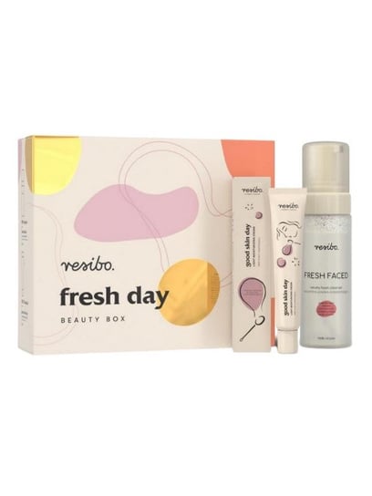 Resibo, Beauty Box Fresh Day, Zestaw kosmetyków, 3 szt. Resibo