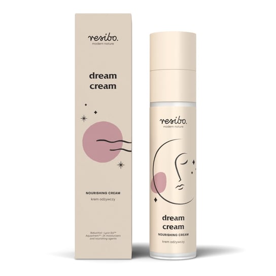 Resibo, Dream cream, Krem odżywczy do twarzy, 50 ml Resibo