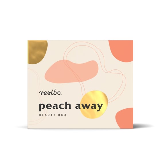 Resibo, Peach Away, Zestaw kosmetyków do pielęgnacji, 2 szt. Resibo
