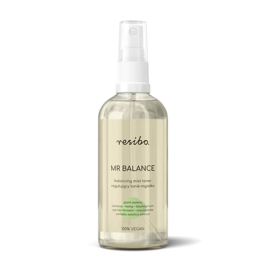 Resibo, Regulujący tonik mgiełka, 100 ml Resibo