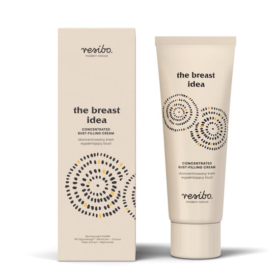 Resibo, The Breast Idea, skoncentrowany krem wypełniający biust, 75 ml Resibo