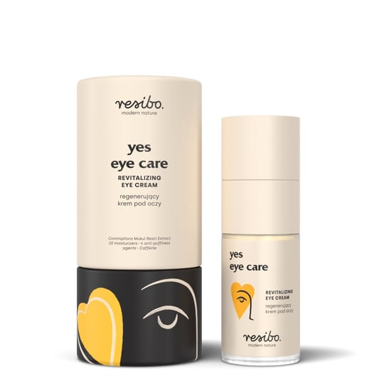 Resibo, Yes Eye Care, regenerujący krem pod oczy, 15 ml Resibo
