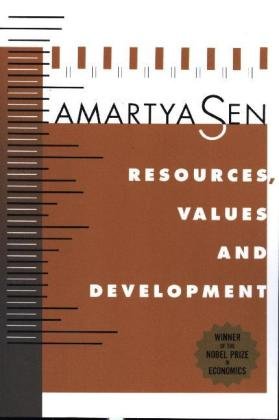 Resources, Values, and Development: Expanded Edition Sen Amartya