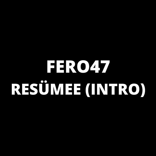 Resümee (Intro) Fero47