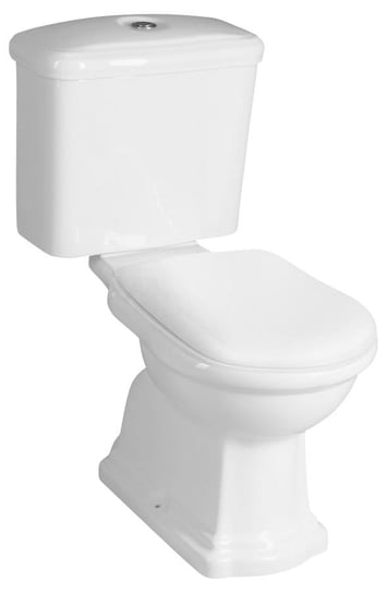 RETRO kompakt WC, odpływ poziomy, biały-chrom Inna marka