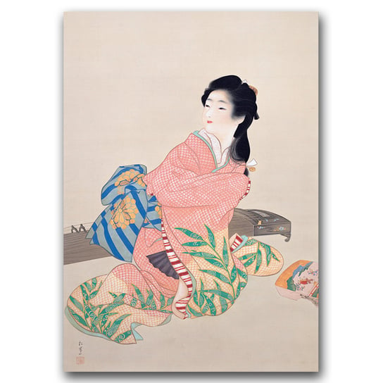 Retro plakat Córka Miyuki Uemura Shoen A2 Vintageposteria