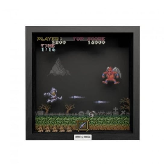 Rétrogaming-Pixel Frames - Ghost N Goblins Red Arremer - 23x23 cm - Gry wideoProdukty pochodne Inna marka