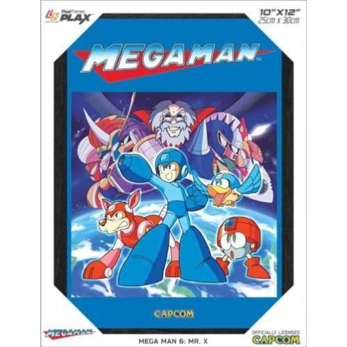Retrogaming-Pixel Frames Plax Mega Man Mr X - Ramka soczewkowa Inna marka