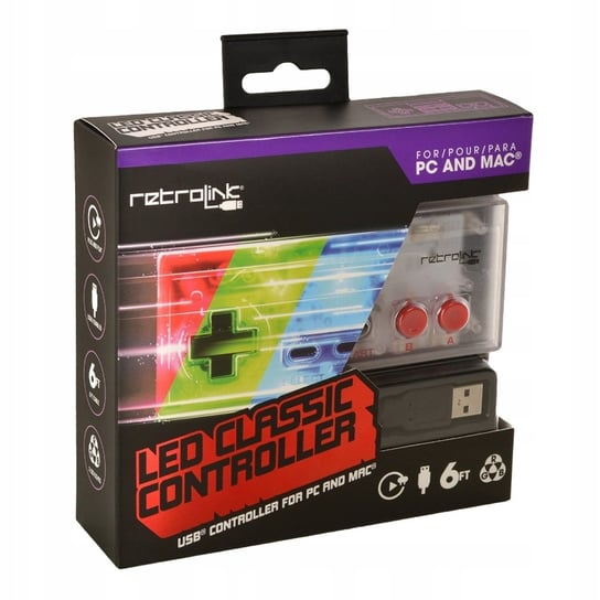 Retrolink Nowy Pad USB do emulacji NES Pegasus RGB Inny producent