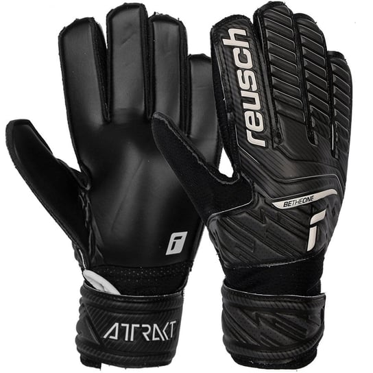 Reusch Attrakt, rękawice Solid Junior 52 72 515 7700, r. 6 Reusch