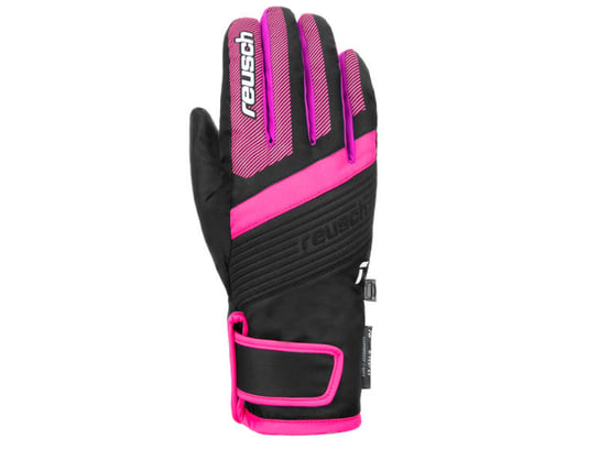 Reusch, Rękawice, Duke R-TEX® XT Junior czarno-różowe, rozmiar 5 Reusch