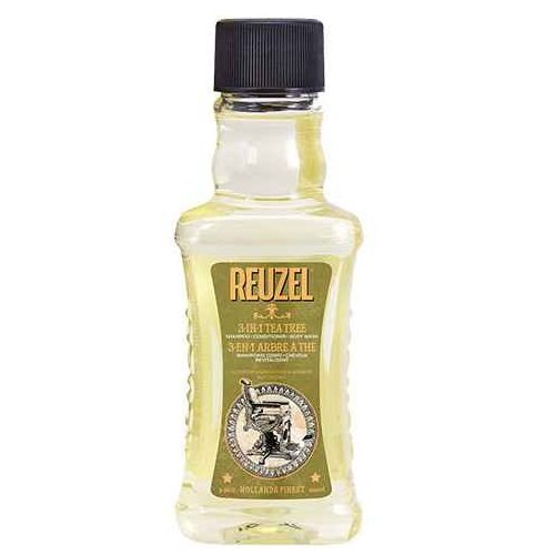 Reuzel, 3-In-1 Tea Tree, wielofunkcyjny szampon do włosów i ciała, 100 ml Reuzel