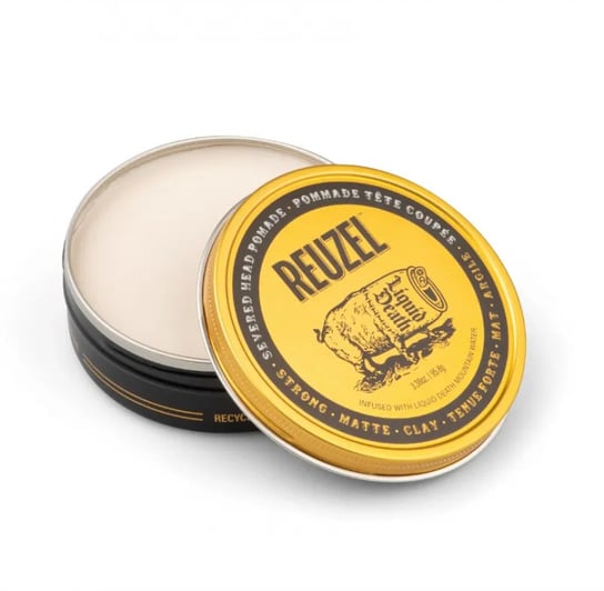 Reuzel Severed Head Pomade, Mocna Matowa Glinka, Pomada do Modelowania Włosów, 95.8g Reuzel