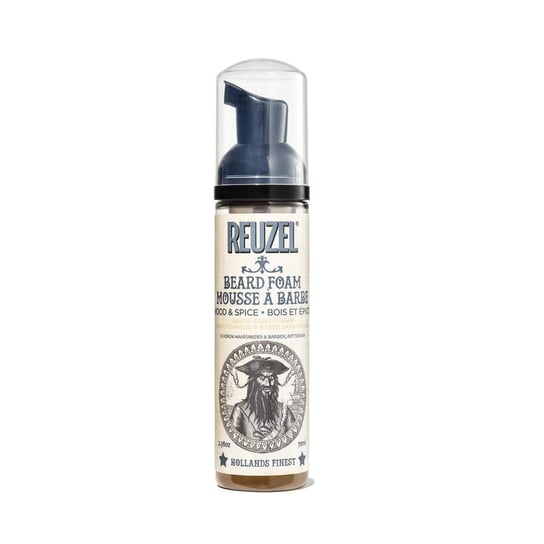 Reuzel Wood & Spice Beard Foam | Odżywcza pianka do pielęgnacji brody o zapachu drzewno-korzennym 70ml Reuzel