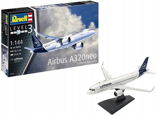 Revell, A320 Neo "Lufthansa", Model Set Airbus , 8+ Revell