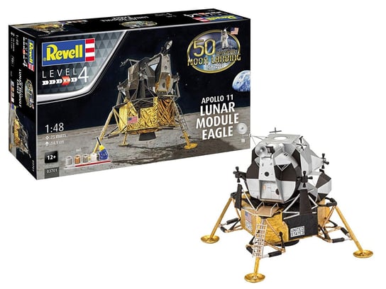 Revell, Apollo 11 Lunar Modul, Model do sklejania, 12+ Revell