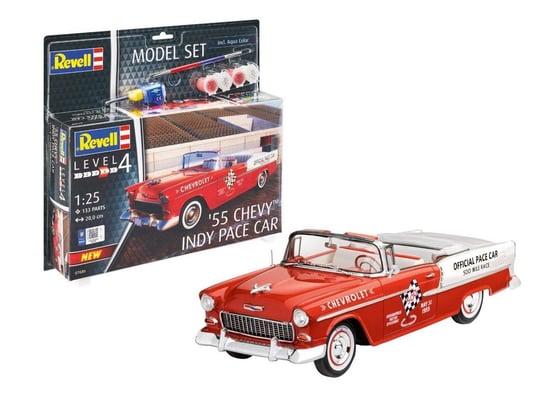 Revell, Auto Chevy Indy Pace '55, Model do sklejania, 12+ Revell