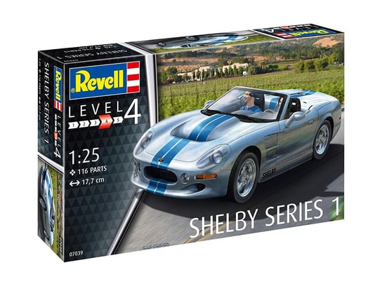 Revell, Auto Mustang shelby series 1, Model do sklejania, 12+ Revell