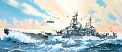 Revell, Battleship USS Missouri, Model do sklejania, 12+ Revell
