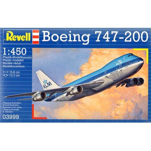 Revell, Boeing 747200, Model do sklejania, 12+ Revell