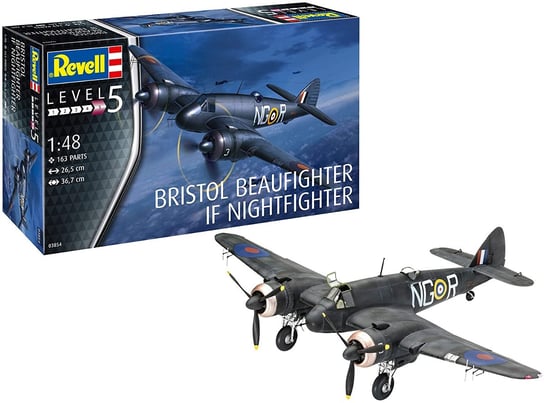 Revell, Bristol Beaufighter IF Nightfighter, Model do sklejania, 12+ Revell