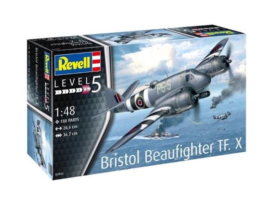 Revell, Bristol Beaufighter TF.X 1:48 (REV-03943), Model samolotu Revell
