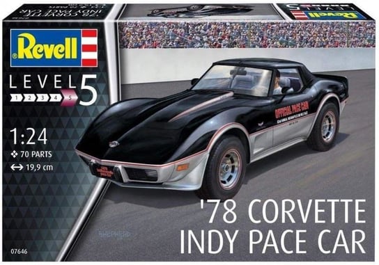 Revell, Corvette Indy Pace 78 Car, Model plastikowy Revell