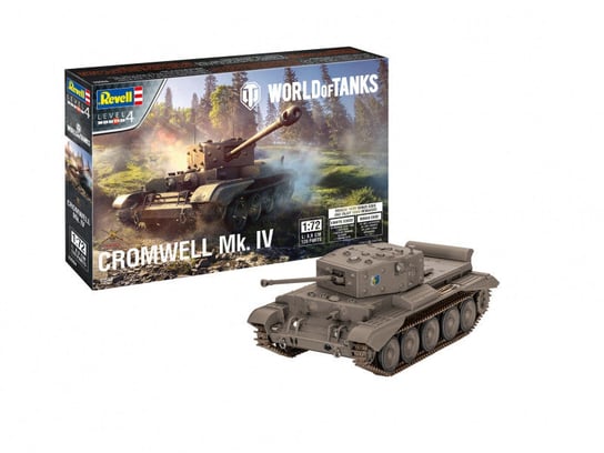 Revell, Czołg Cromwell Mk. IV World of Tanks, Model plastikowy Revell