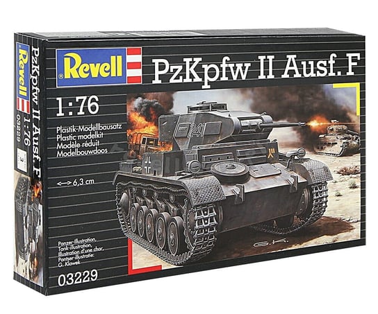 Revell, Czołg Pzkpfw Ii Ausf.f, 03229, Model do sklejania, 12+ Revell