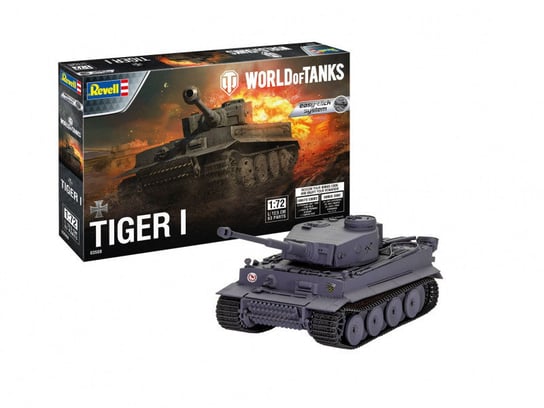 Revell, Czołg Tiger I World of Tanks, Model plastikowy Revell