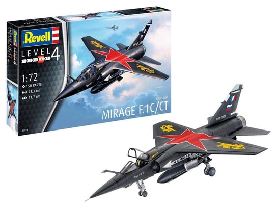 Revell, Dassault Mirage F-1 C/CT, Model do sklejania, 12+ Revell