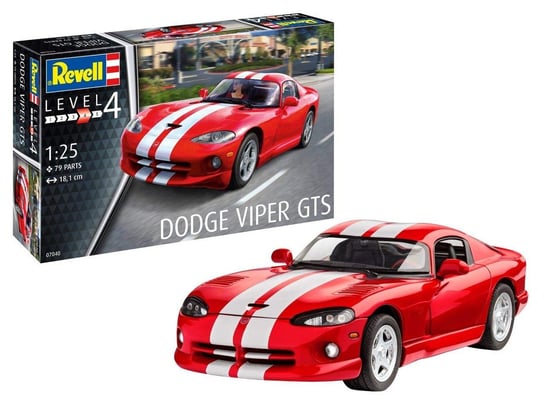 Revell, Dodge Viper, GTS, Model do sklejania, 12+ Revell