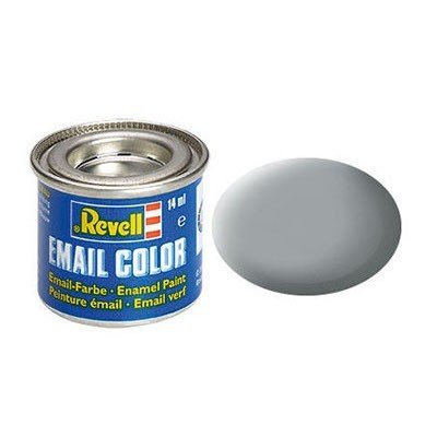 Revell, Email Color 76 Light Grey Mat, Farba do modeli, 12+ Revell