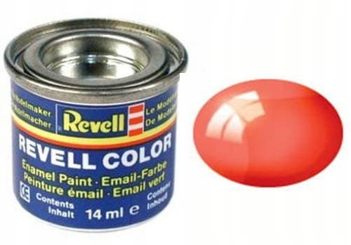 Revell, farba email color czerwony clear, 32731 Revell