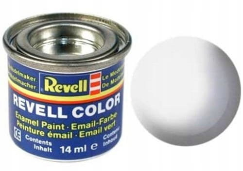 Revell, Farba email kolor biały silk 32301, 10+ Revell