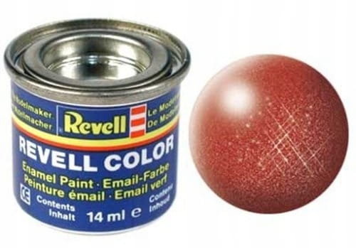 Revell, farba email kolor brąz metaliczny, 32195 Revell