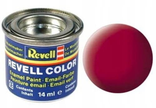 Revell, farba email kolor czerwony karminowy, 32136 Revell