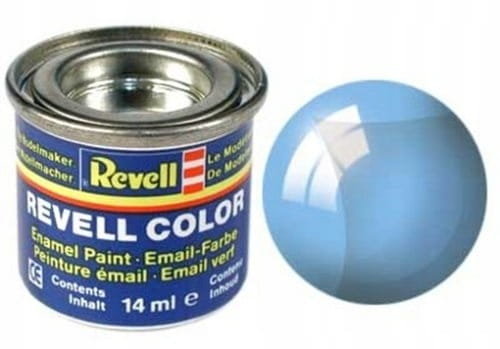 Revell, Farba email kolor niebieski clear 32752, 10+ Revell