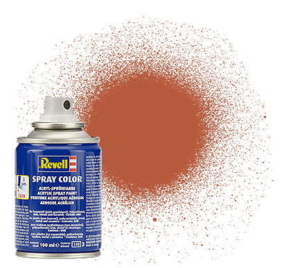 Revell, farba spray kolor brązowy mat, 34185 Revell