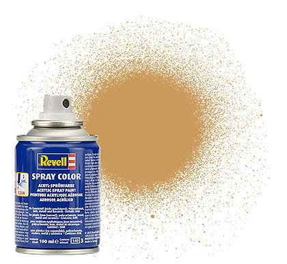 Revell, farba spray kolor ochra brązowy mat, 34188 Revell