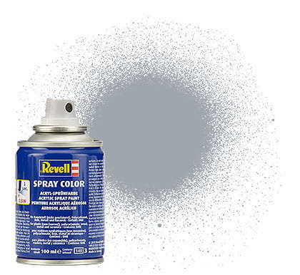 Revell, Farba spray kolor srebny metaliczny 34190, 10+ Revell